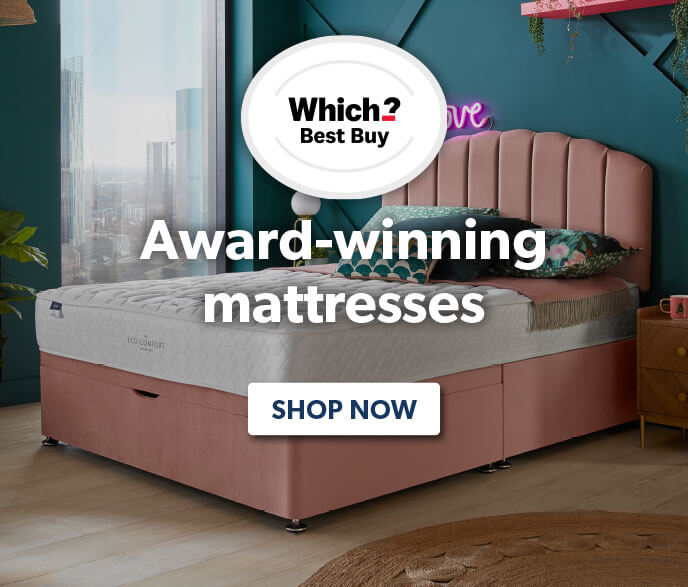 Award-winning mattresses - shop now