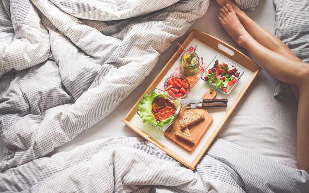 What is the link between food and quality sleep?